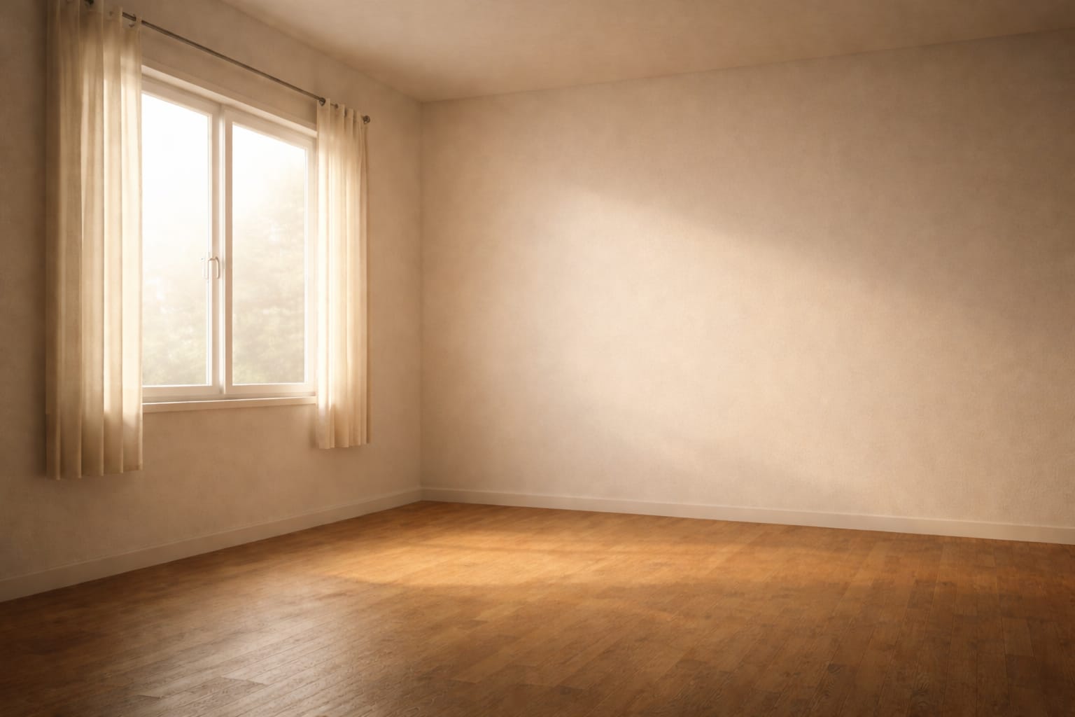 Minimal empty space representing inner stillness and self-realization emphasized in Salok Mahalla 9.